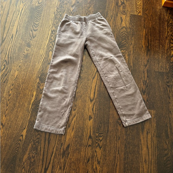 TNA Pants - Aritzia TNA Cozy Fleece Sweatpants, Brown, XXS (Discontinued Style)